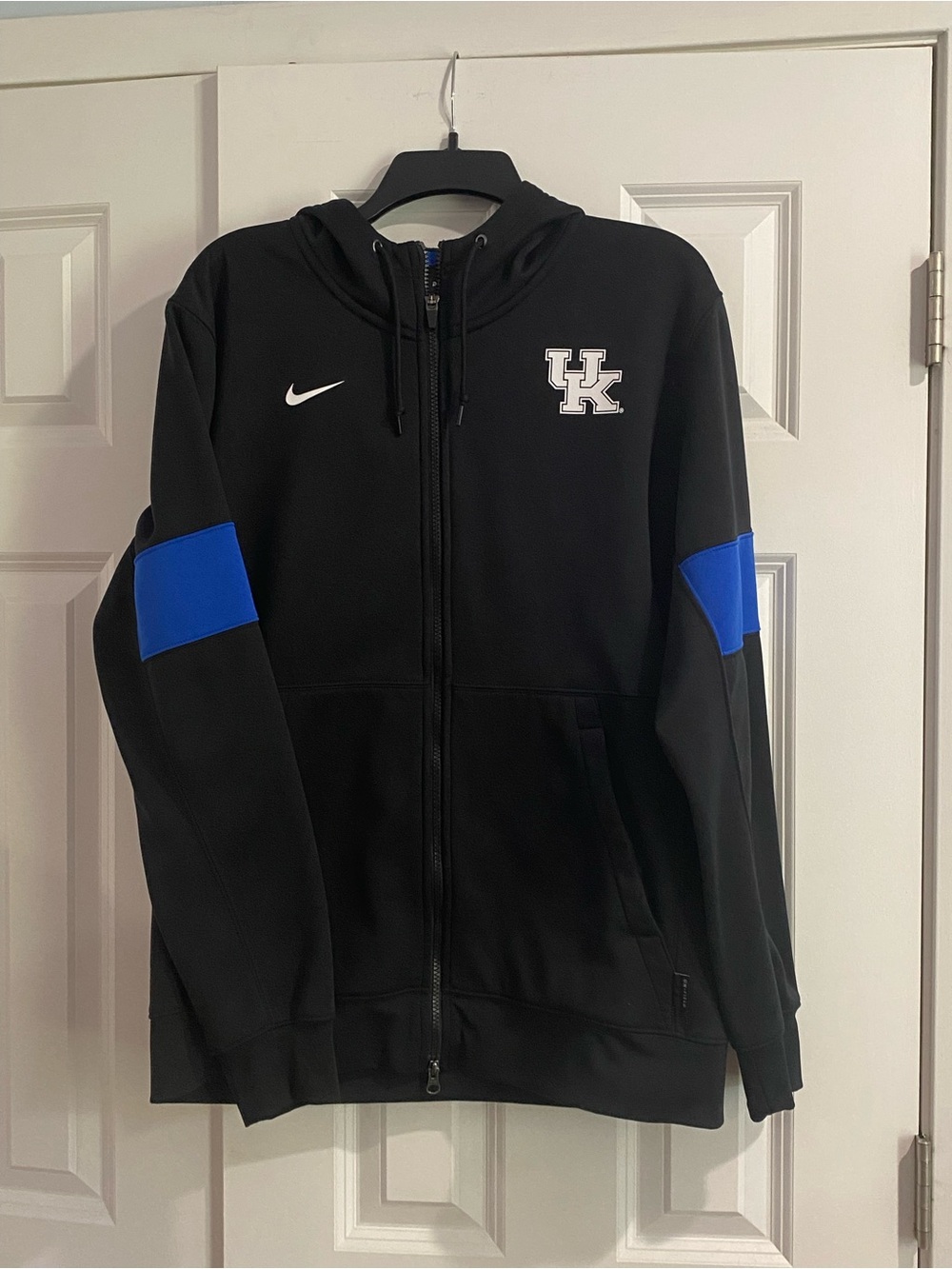 Nike Dri-fit On-field UK Wildcats Full-Zip Hoodie Size L University of Kentucky